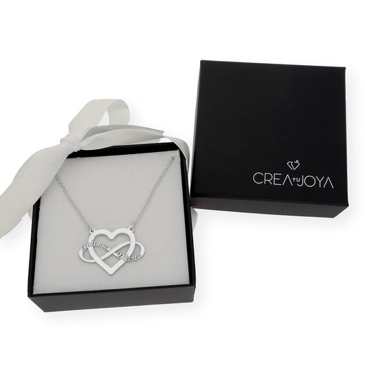Colgante Corazón Infinito Hera en Plata 925