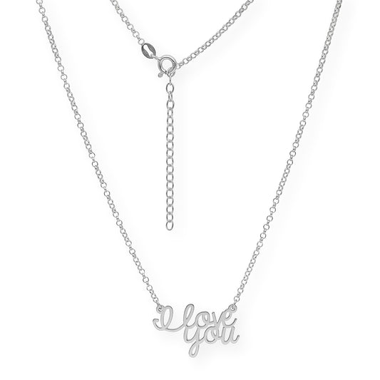 Colgante Love You en Plata 925