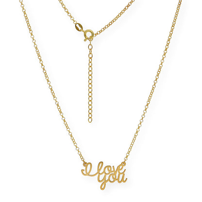 Colgante Love You en Plata 925