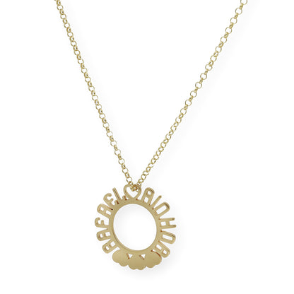 Colgante Cyrene Nombres y Corazones en Plata 925
