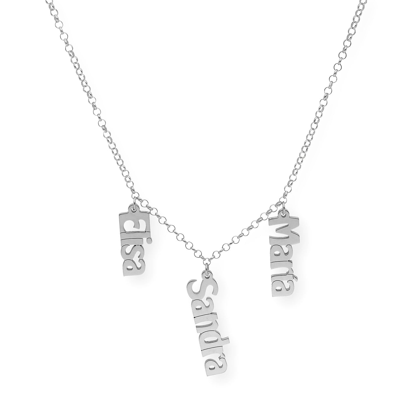 Collar Nombres Anastasia en Plata 925