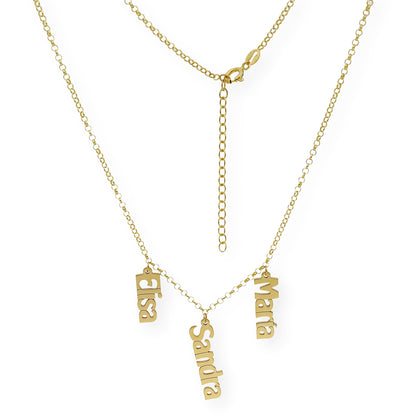 Collar Nombres Anastasia en Plata 925