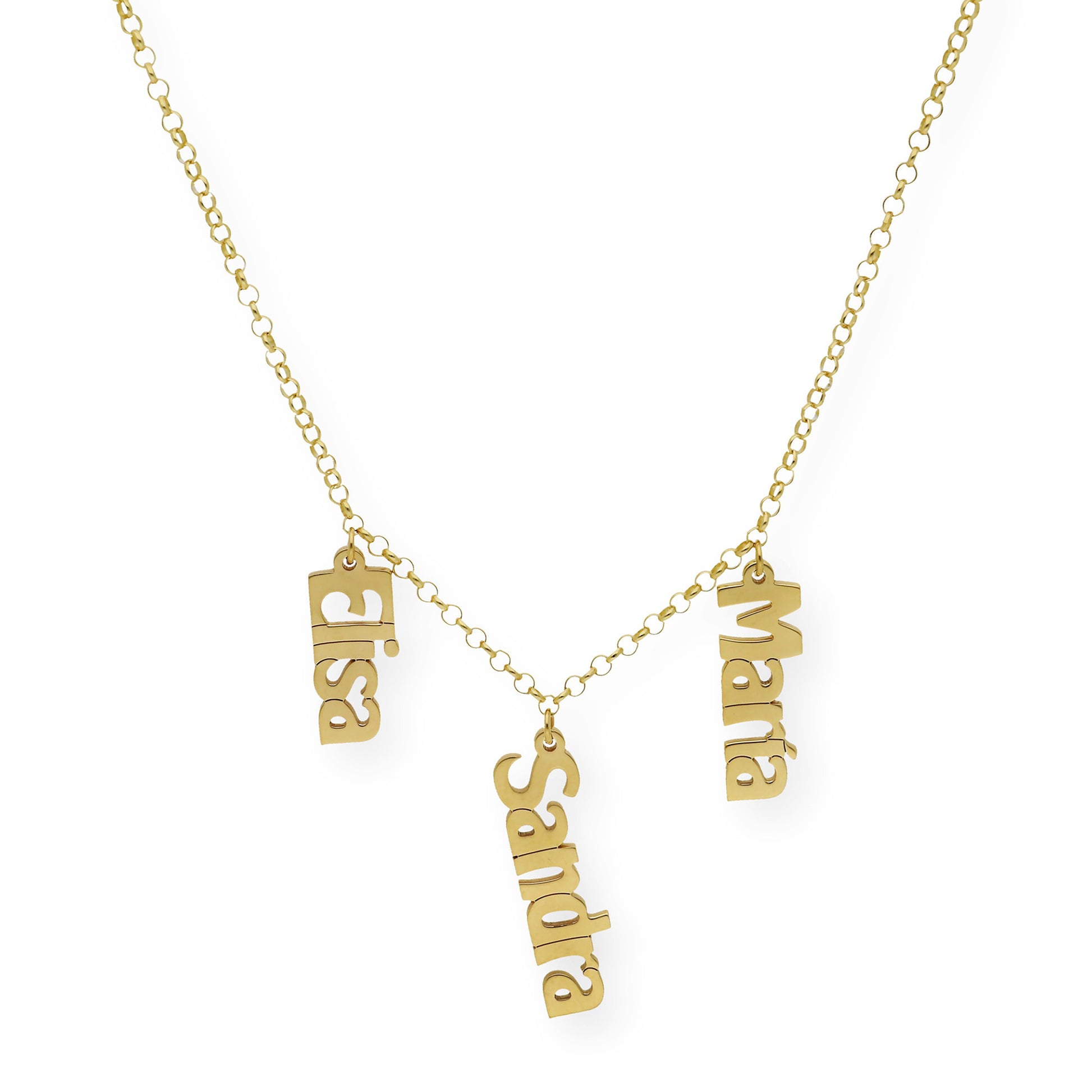 Collar Nombres Anastasia en Plata 925