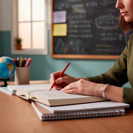 Brazalete Fino de Plata para Profesora